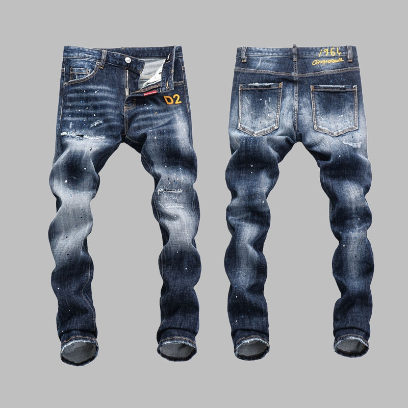 DSQ2 New Men's Ripped Jeans