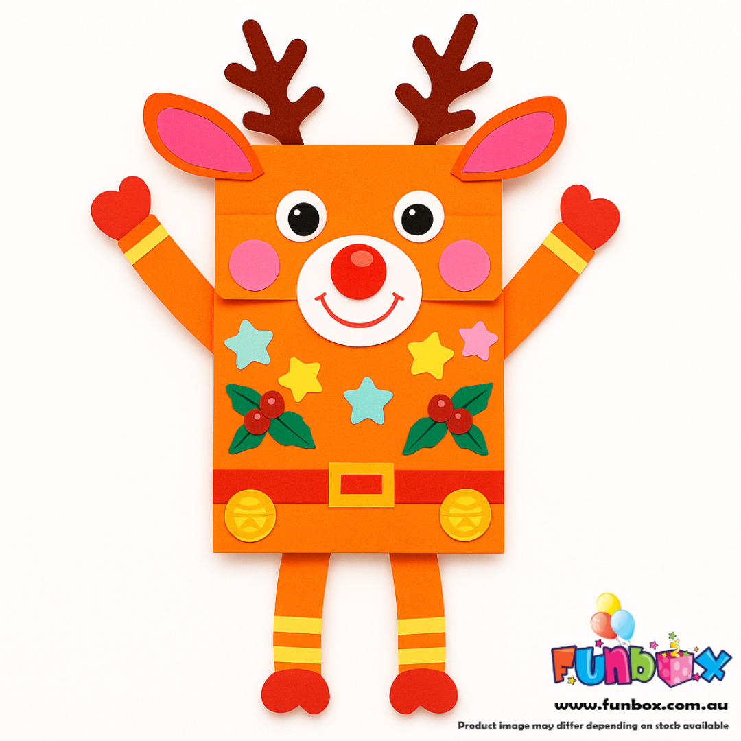 10% OFF BULK BUY: Reindeer Paper Bag Kit