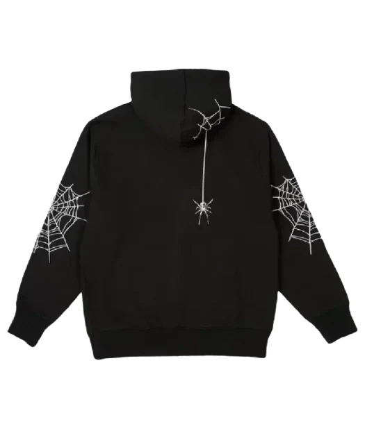 Palace Sp5der Zip Black Hoodie